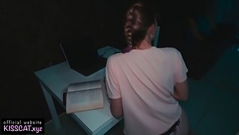 Stepbrother Uses Bdsm To Help His Tied Sister Overcome Porn Addiction