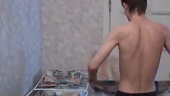 Wild Gay Blowjob And Anal Action With A Horny 18+ Teen