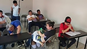 The Making Of A Schoolgirl Porn Scene With Mexicanas Puttas