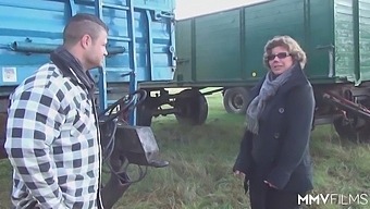 Older German Lady Enjoys Youthful Company