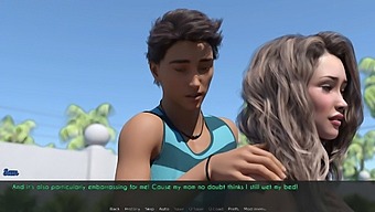 3d Gaming Experience With A Seductive Stepmom